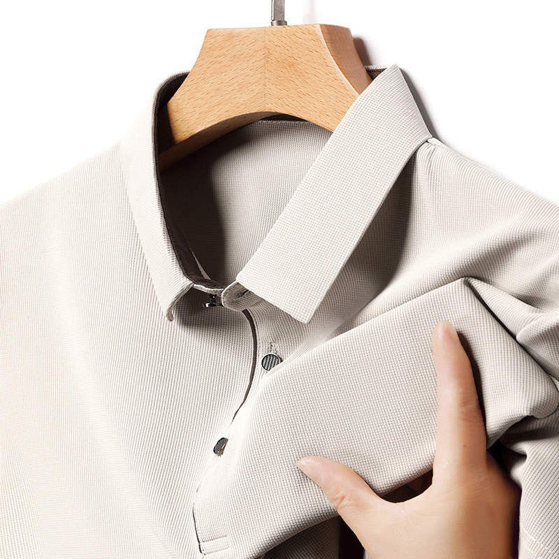 Men's Ice Silk Breathable Polo Shirt