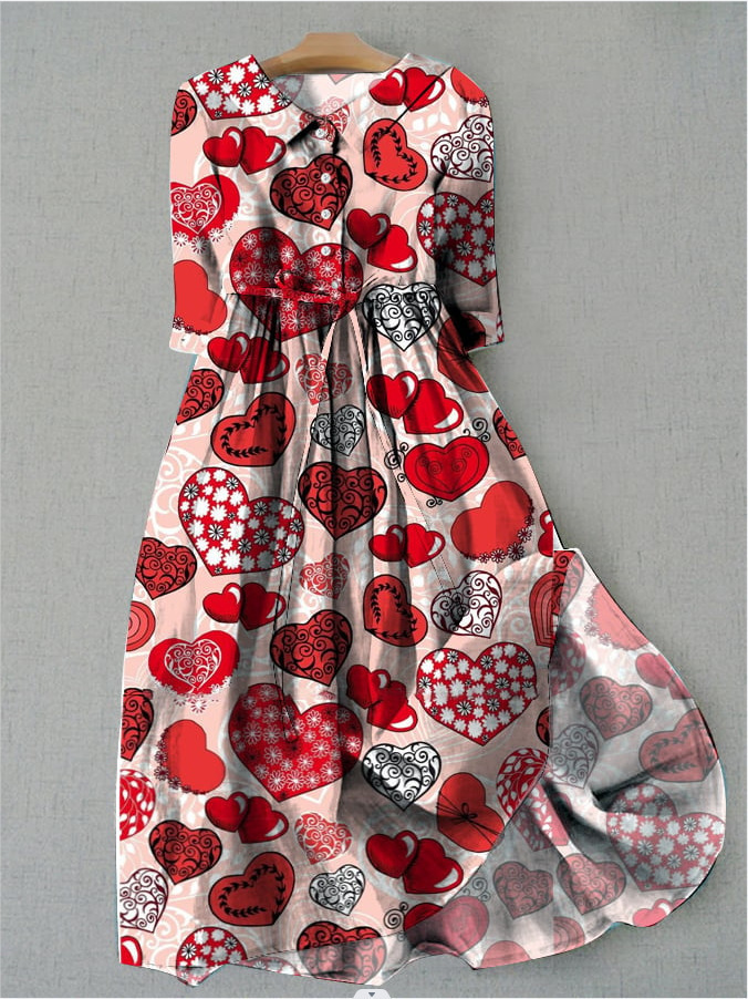Women's Floral Shirt Dress - Image 5