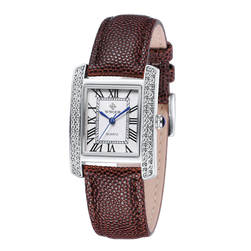 Leather belt ladies watch - Image 4