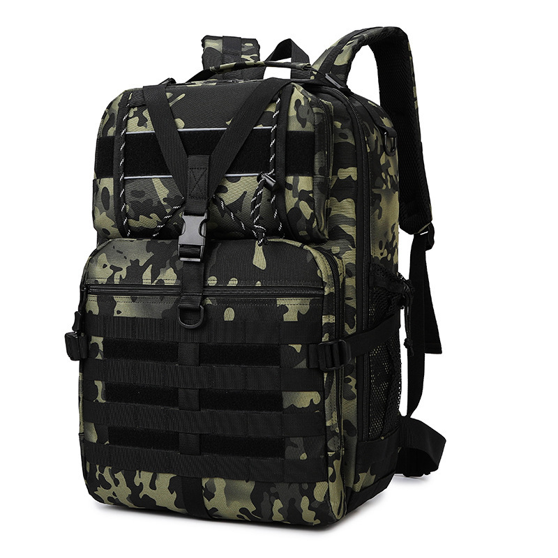 Multifunctional Mens Waterproof Bag Outdoor Travel Backpack - Image 9