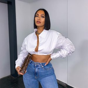 Women's Puff Sleeve Button-Up Blouse | Elegant Casual Shirt