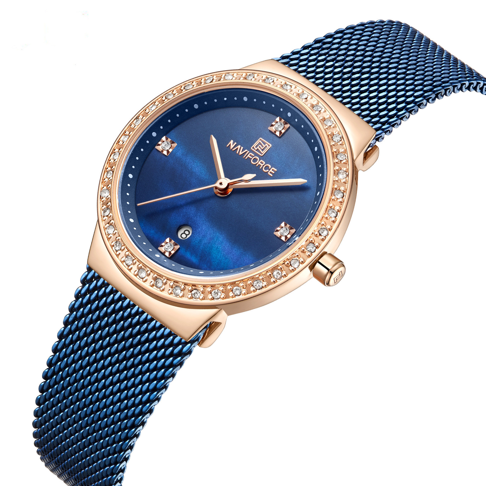 Simple ladies diamond watch - Image 3