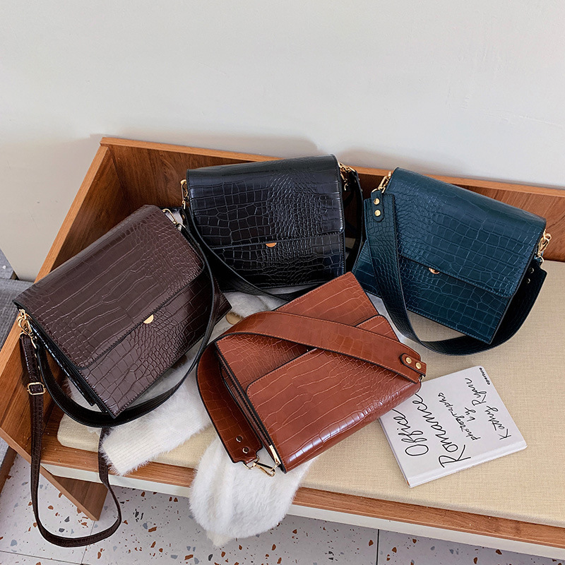 Stone Lux Shoulder Bag