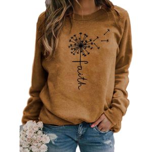 Women's Faith Graphic Long Sleeve Tee