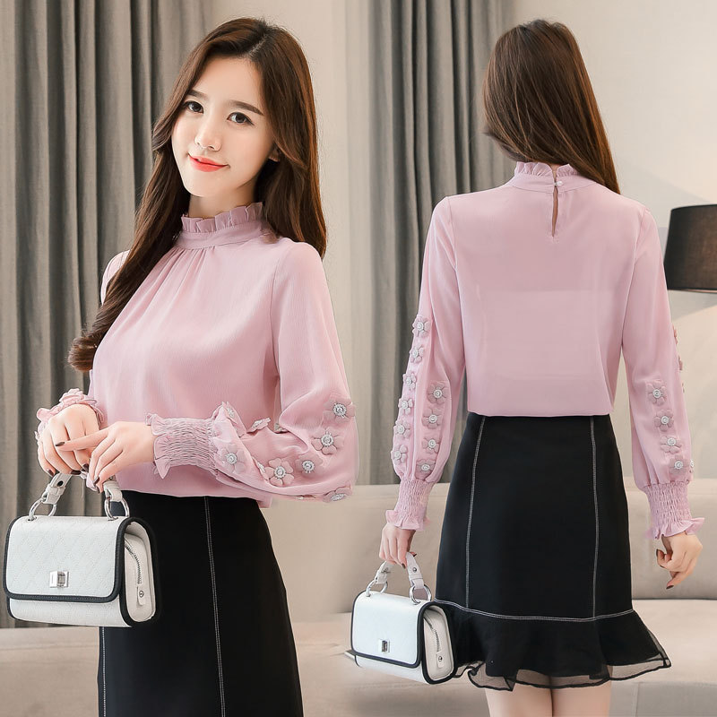 Women's Floral Lace Blouse - Image 4