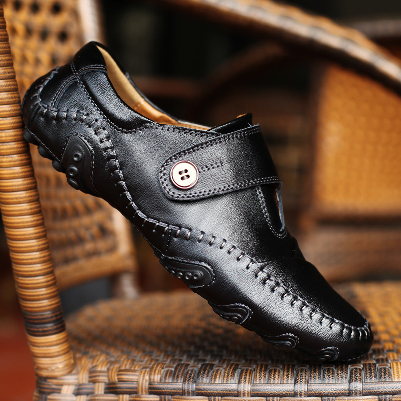Korean Casual Leather Shoes - Image 4