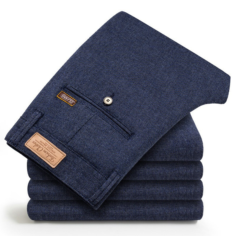 Men's Casual Pants Business Casual Men's Clothing - Image 4