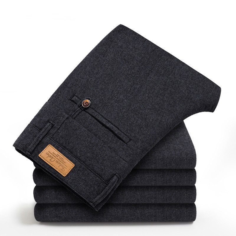 Men's Casual Pants Business Casual Men's Clothing - Image 5