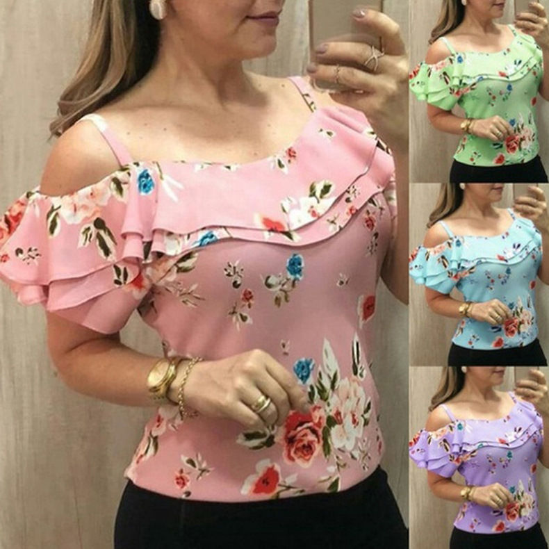 Women’s Floral Off-Shoulder Blouse