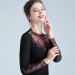 Women's Embellished Long Sleeve Top Women's Embellished Long Sleeve Top Image