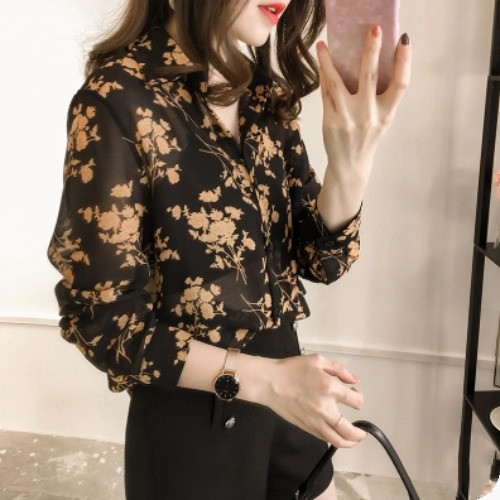 Floral Polo Shirt - Image 4