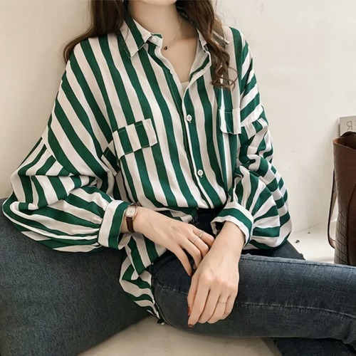 Women's Polo Collar Shirt - Image 2