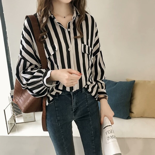 Women's Polo Collar Shirt - Image 4