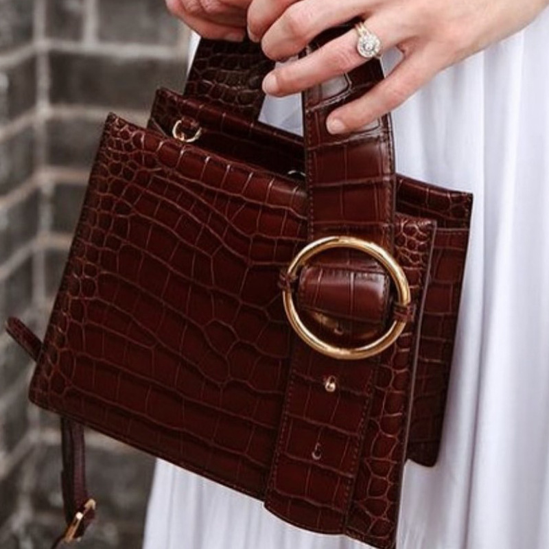 Croc Luxe Handbag - Image 7