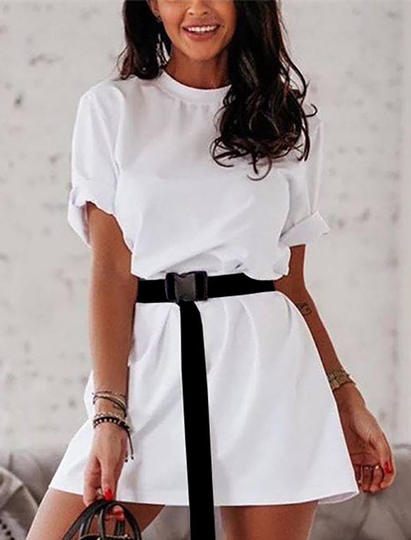 Women's Belted Shirt Dress