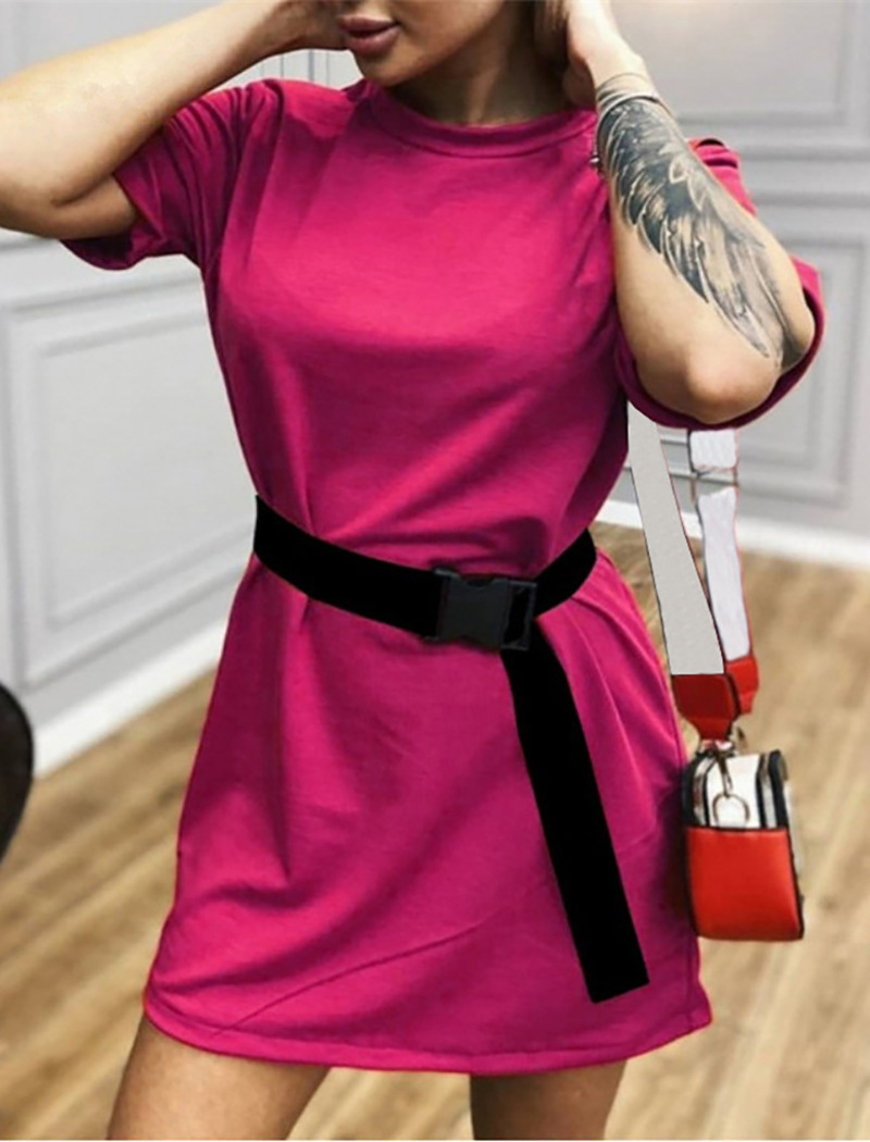 Women's Belted Shirt Dress - Image 4