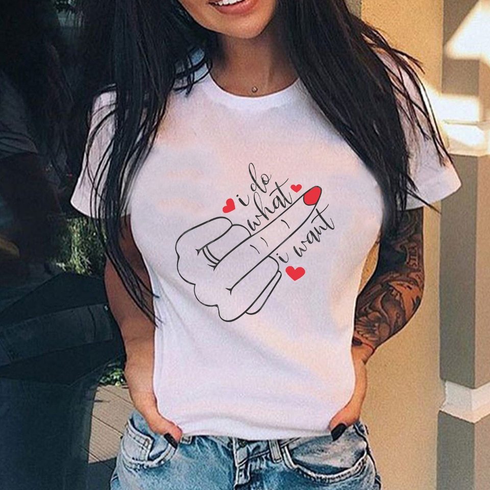 Women's Oversized Graphic Modal T-Shirt