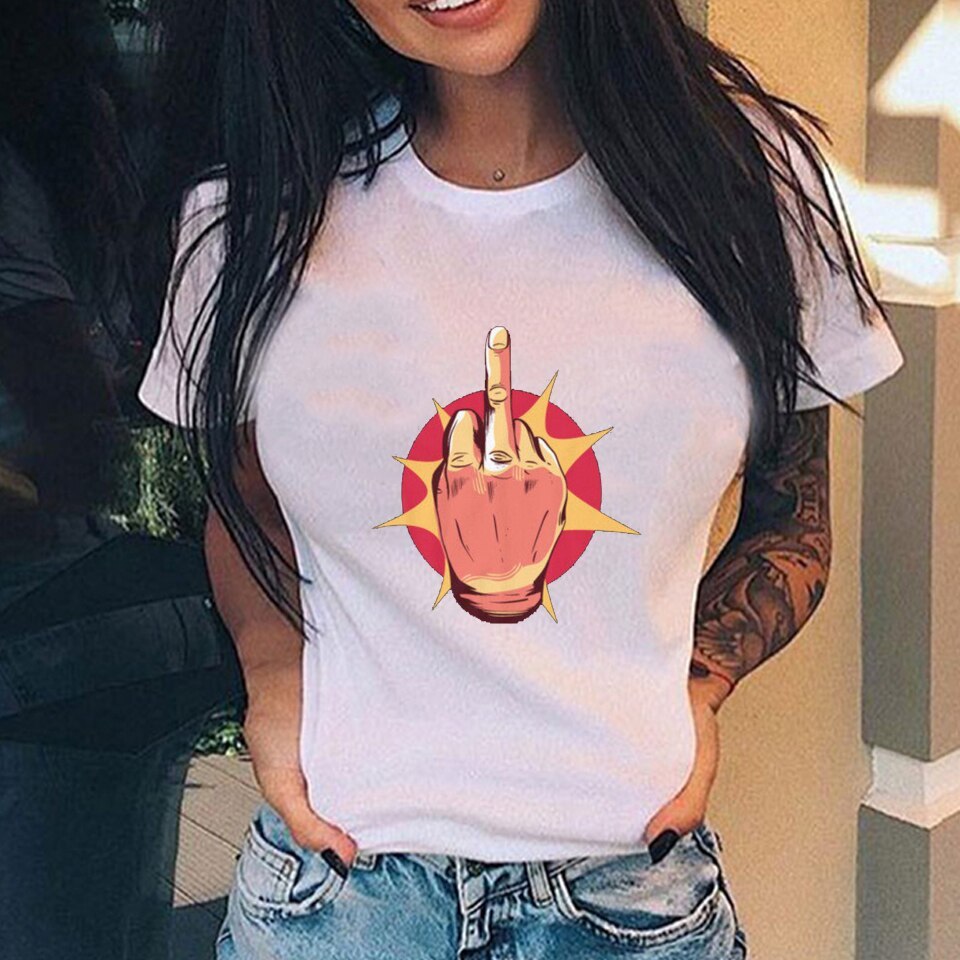 Women's Oversized Graphic Modal T-Shirt - Image 4