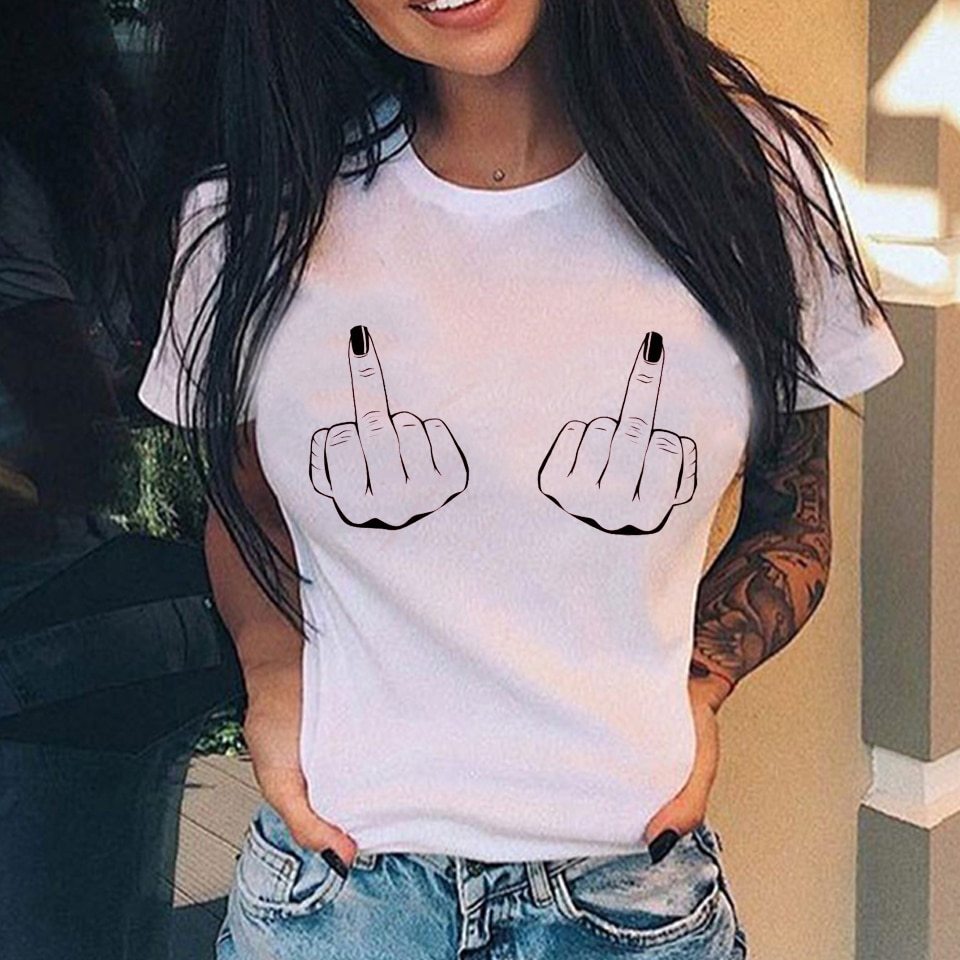 Women's Oversized Graphic Modal T-Shirt - Image 7
