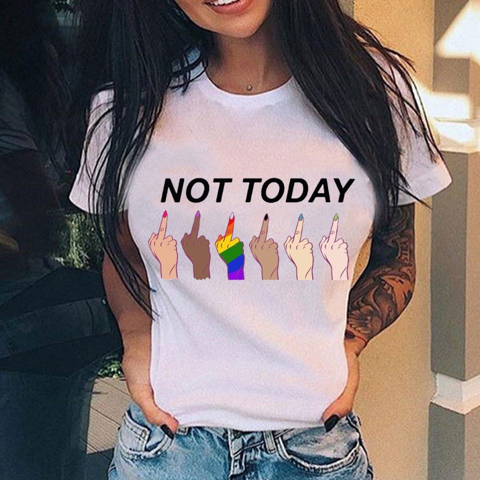 Women's Oversized Graphic Modal T-Shirt - Image 9