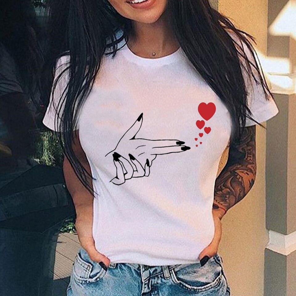 Women's Oversized Graphic Modal T-Shirt - Image 8