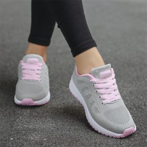 Ladies Breathable Outdoor Tennis Shoes