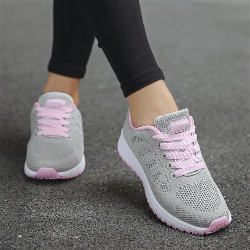 Ladies Breathable Outdoor Tennis Shoes