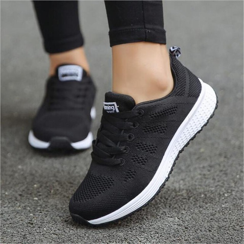 Ladies Breathable Outdoor Tennis Shoes - Image 2