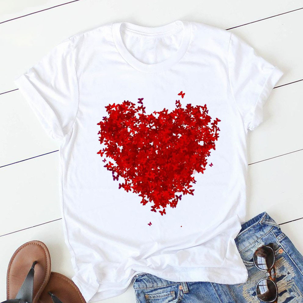Personalized Letter Print T-Shirt