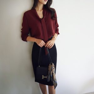 Women's Slim Fit Business Shirt