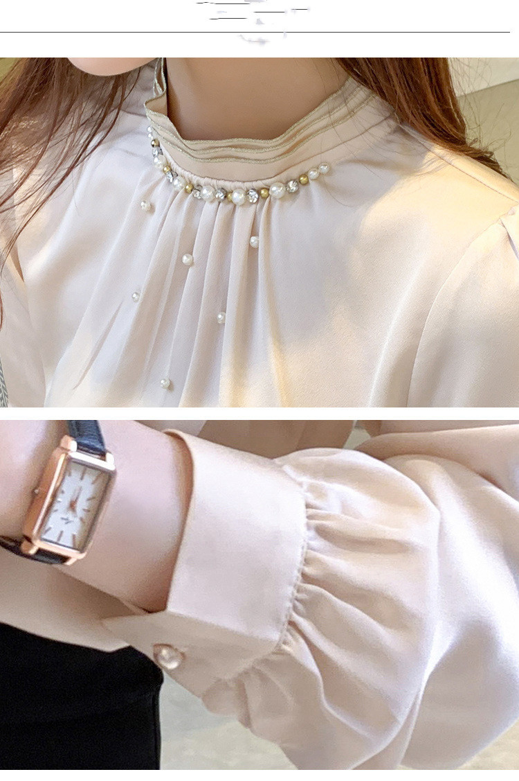 Women’s Beaded Chiffon Blouse