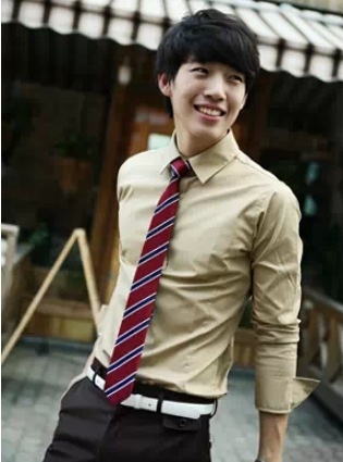 Men's Slim Fit White Dress Shirt - Image 6