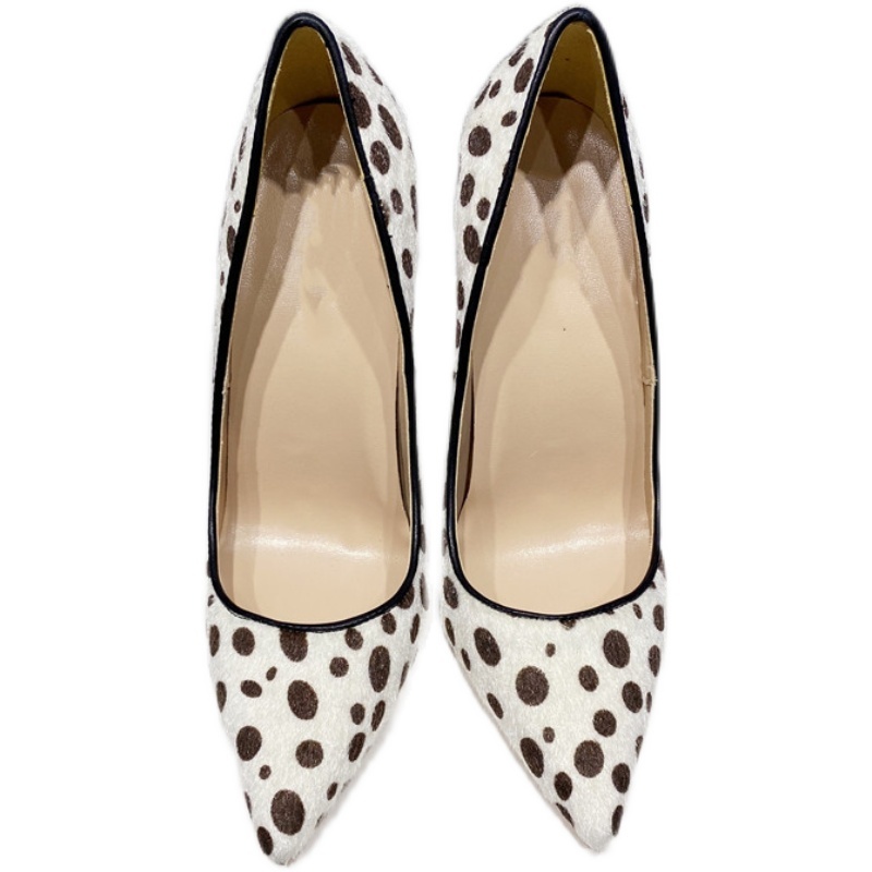 Ladies Horsehair High Heels