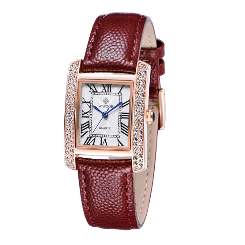 Leather belt ladies watch - Image 5