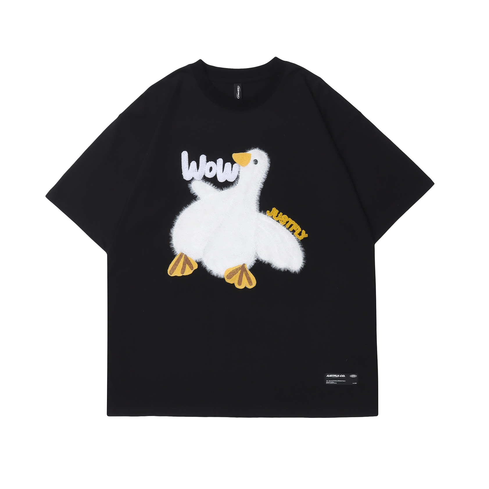 Unisex Cartoon Streetwear Cotton T-Shirt | Harajuku Graphic Tee