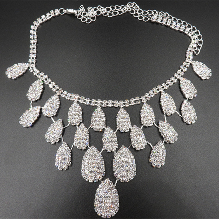 Royal Diamond Necklace Set - Image 4