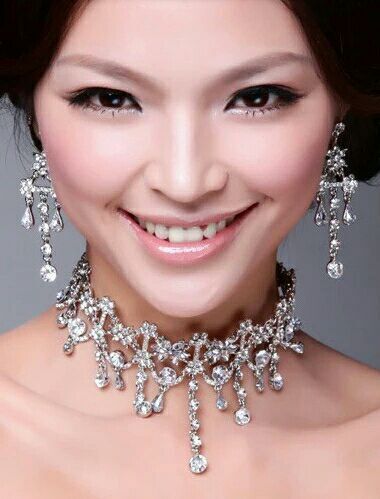 Royal Red Bridal Jewelry Set - Image 5