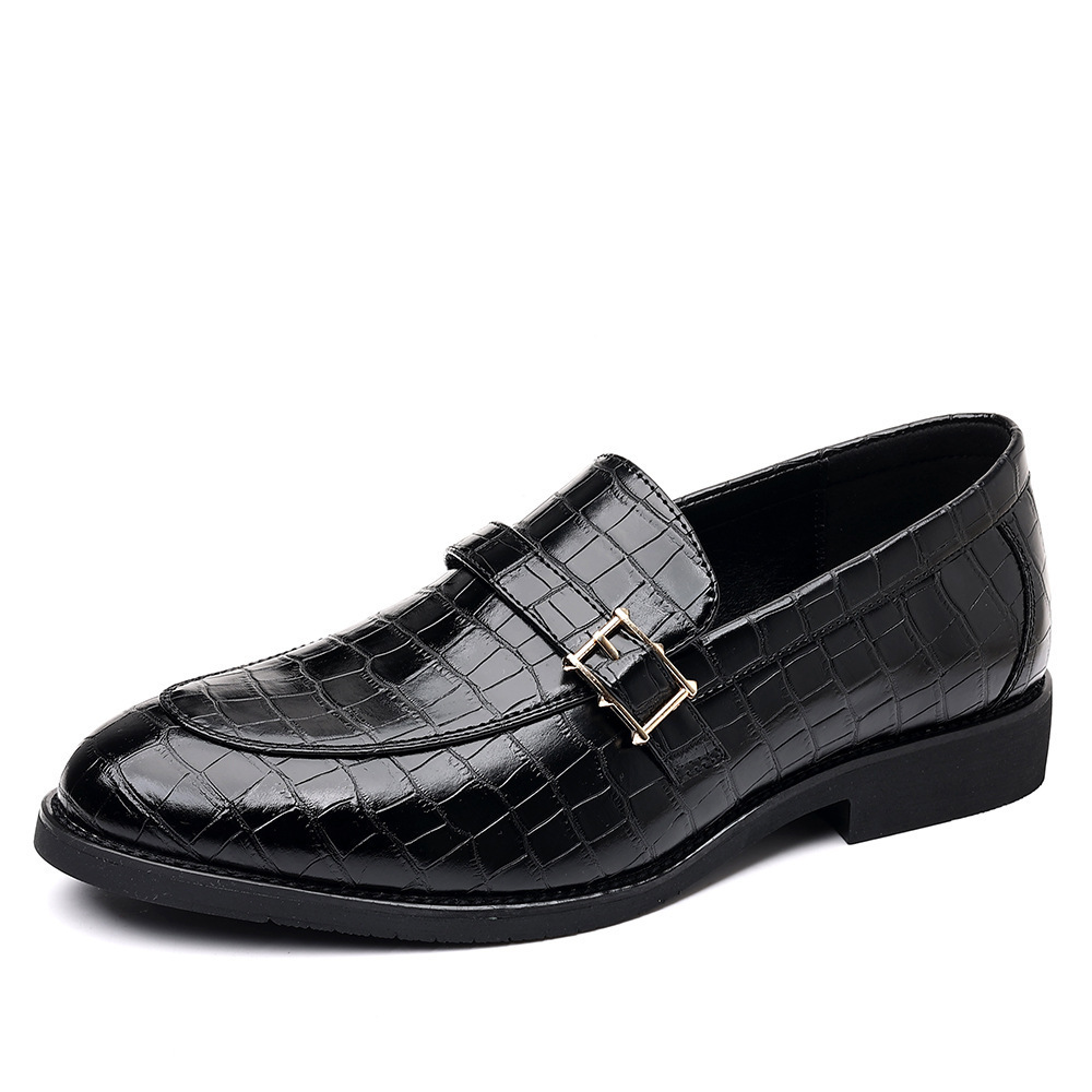 men's plus size casual leather shoes with comfortable fit and modern everyday styling