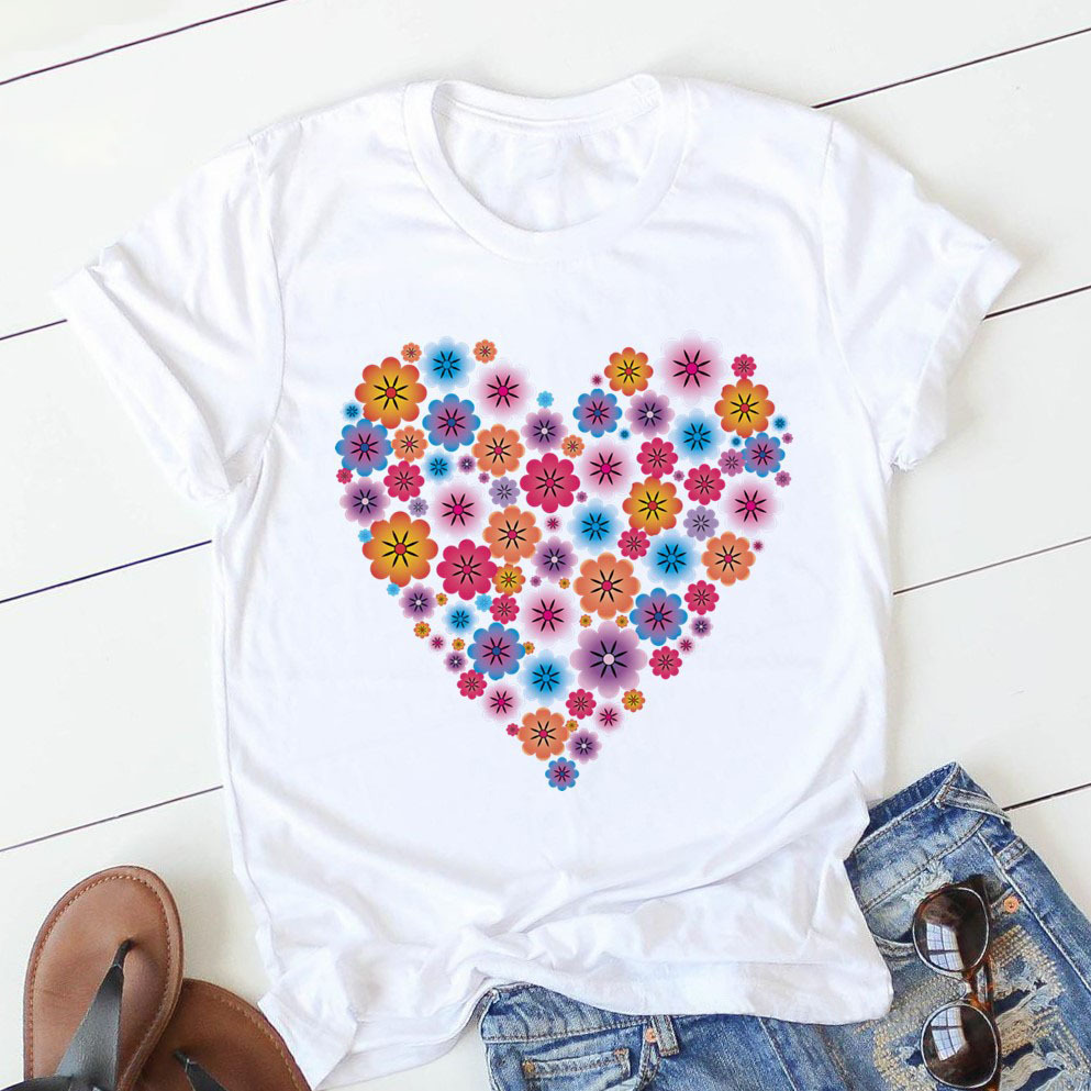 Personalized Letter Print T-Shirt - Image 10