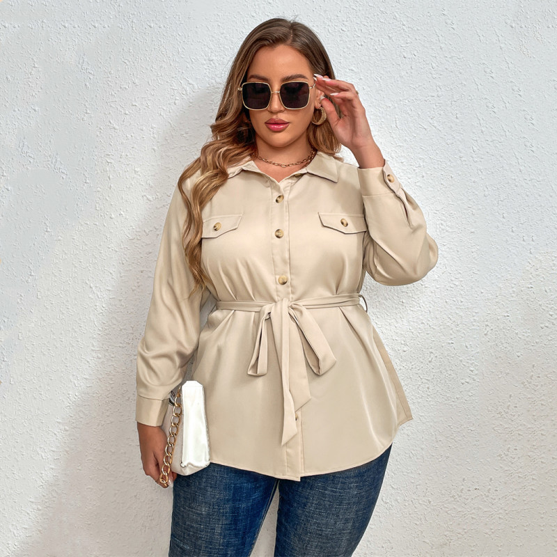 Women's Plus Size Casual Blouse - Image 2
