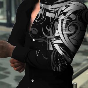 Men's Anime Print Cotton Casual T-Shirt | Summer Graphic Tee