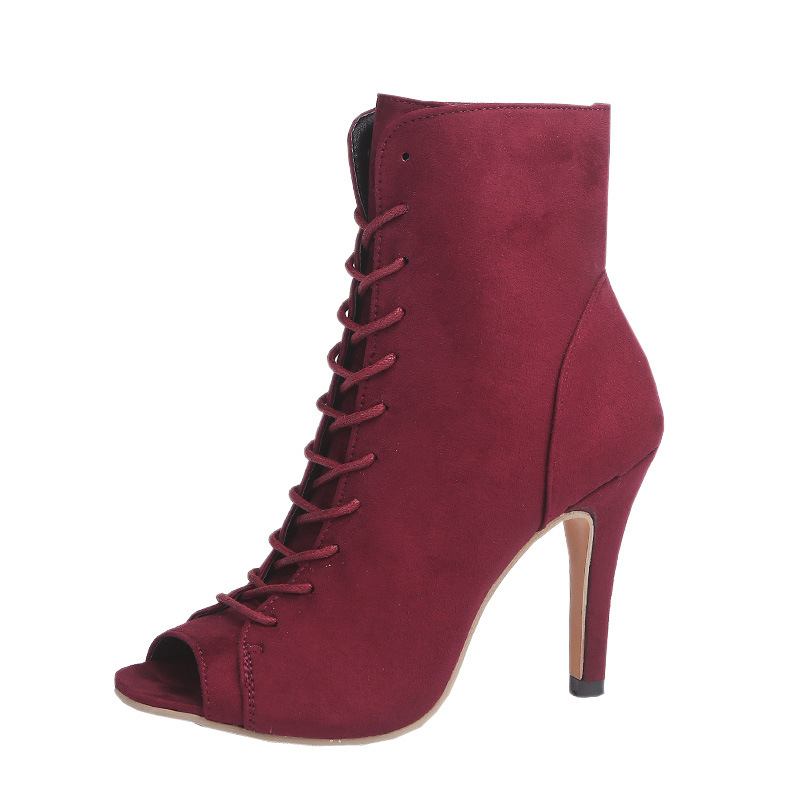 Fish Mouth Stiletto Sandals