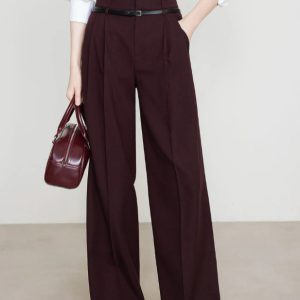 Women’s High Waist Wide Leg Pants