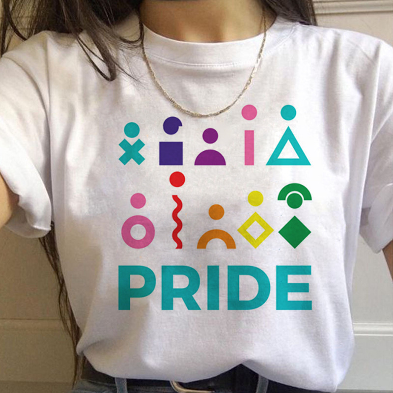 Women's Rainbow Graphic T-Shirt - Image 9