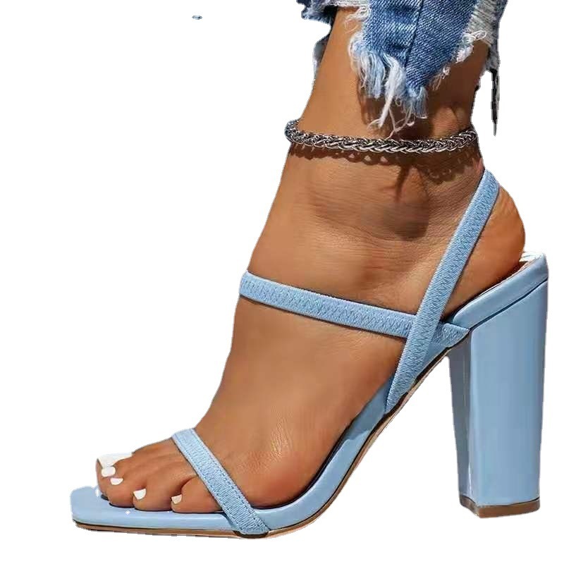 Celeste Open-Toe Heels
