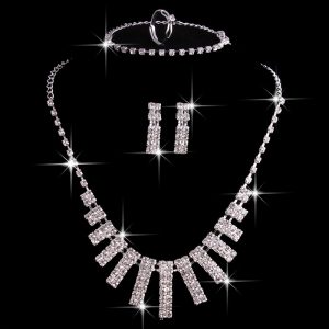 Luxe Rhinestone Jewelry Set