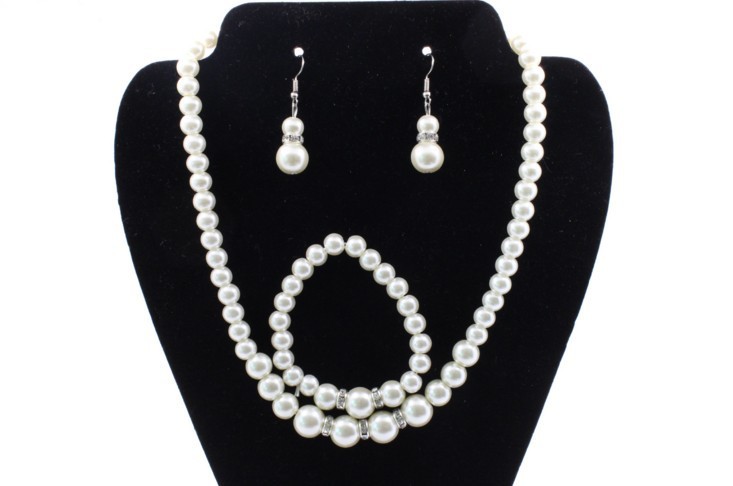 Pearl Bridal Jewelry Set