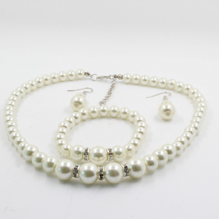 Pearl Bridal Jewelry Set
