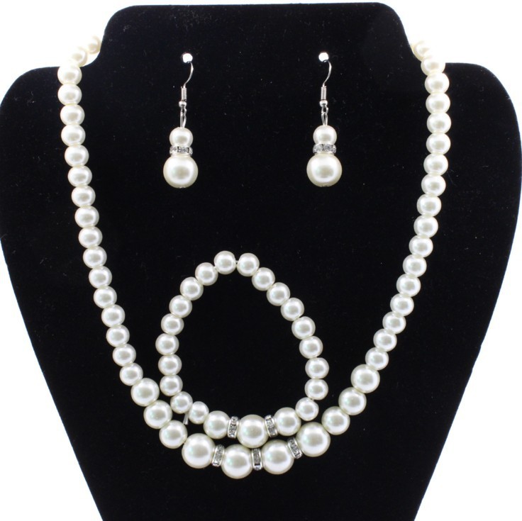 Pearl Bridal Jewelry Set