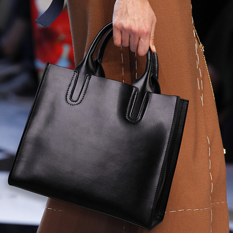 Aurora Leather Tote Bag
